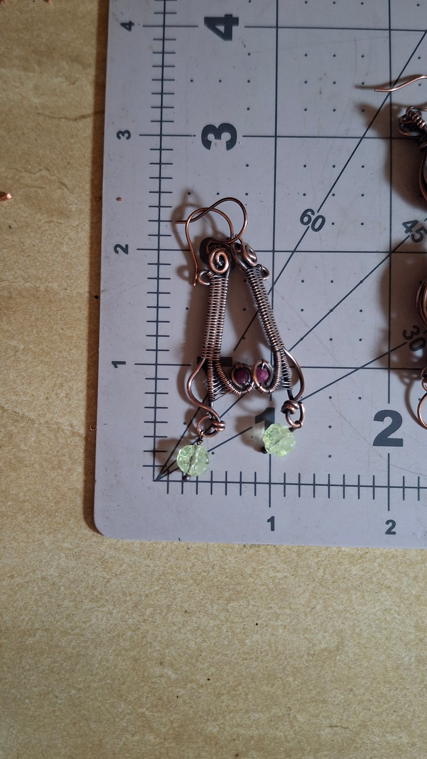 Uranium glass flower