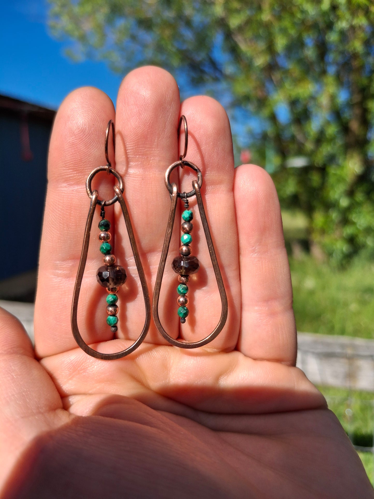 Malachite and smokey