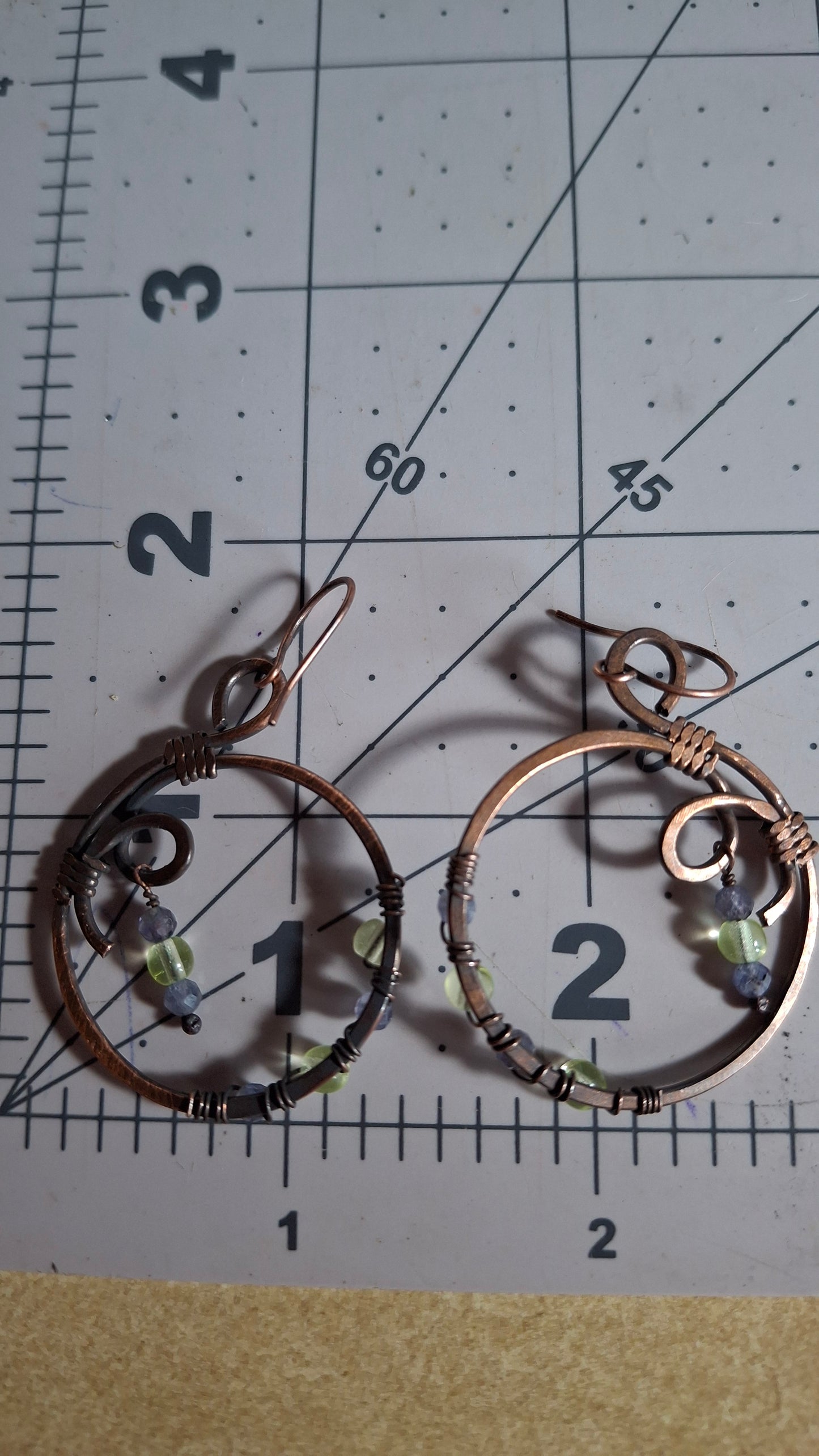 Iolite and uranium glass