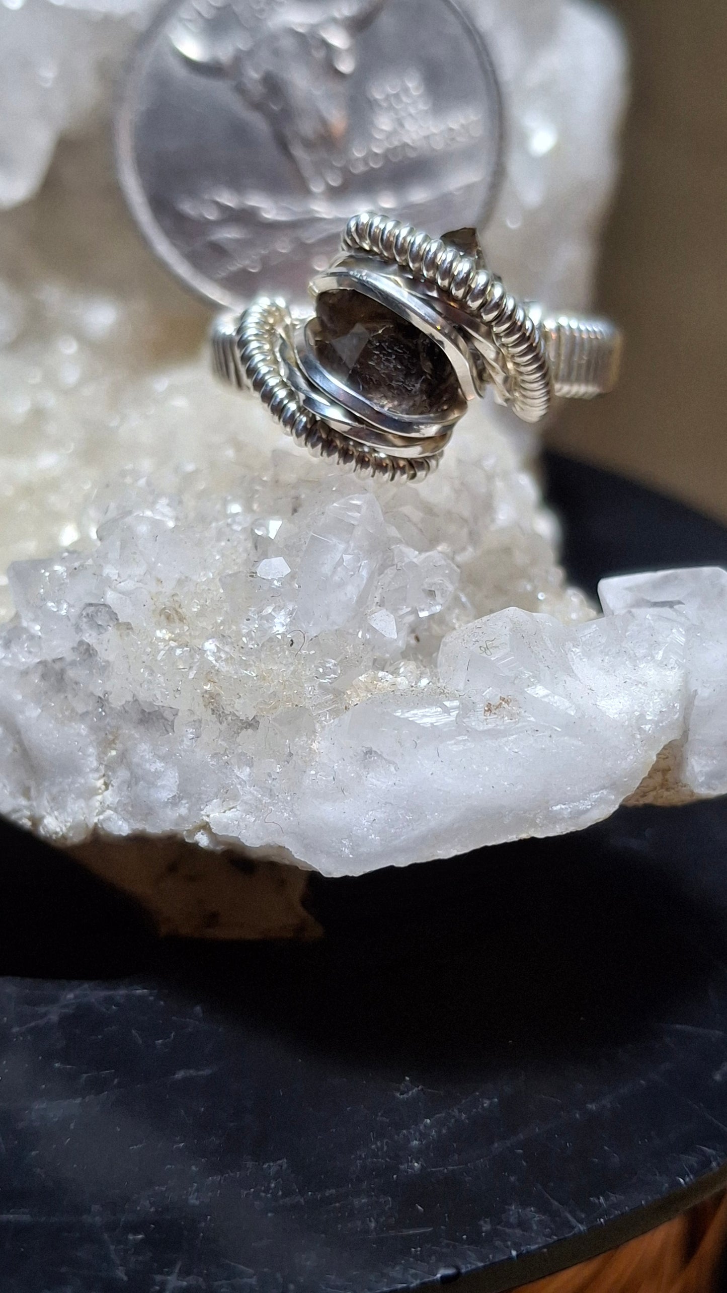 Herkimer ring SIZE 8