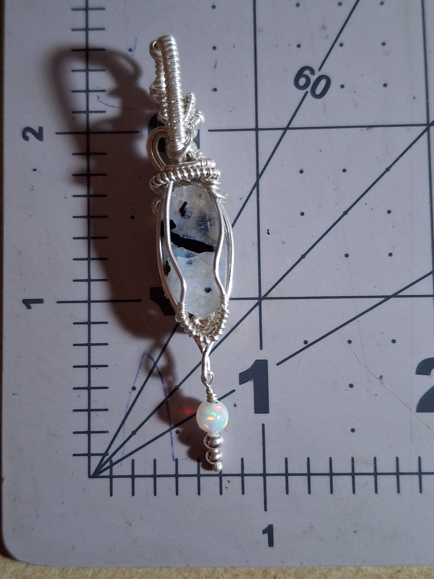 Moonstone and opal