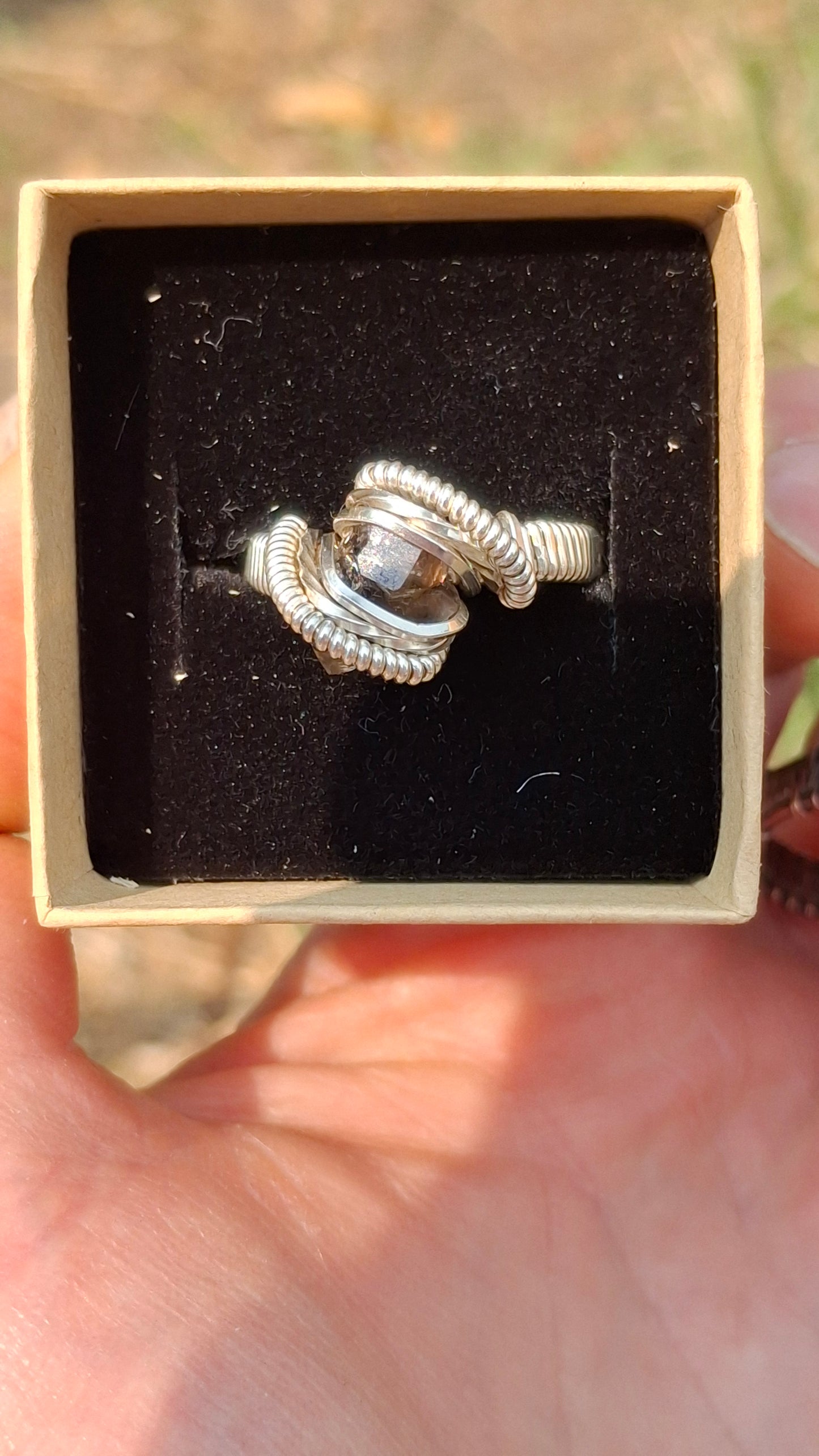Herkimer ring SIZE 8
