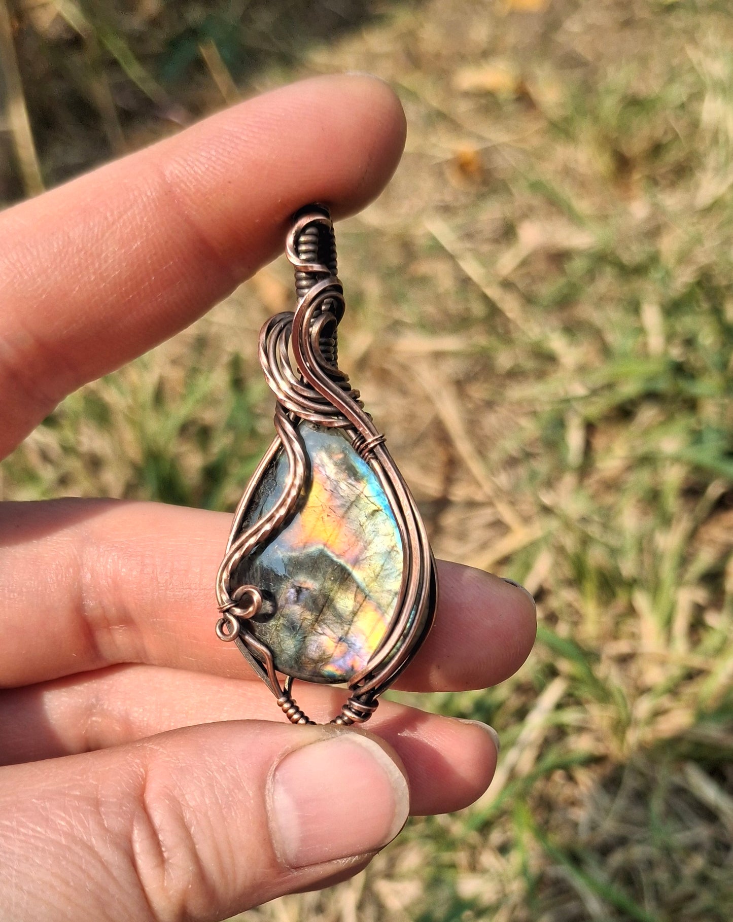 Rainbow labradorite