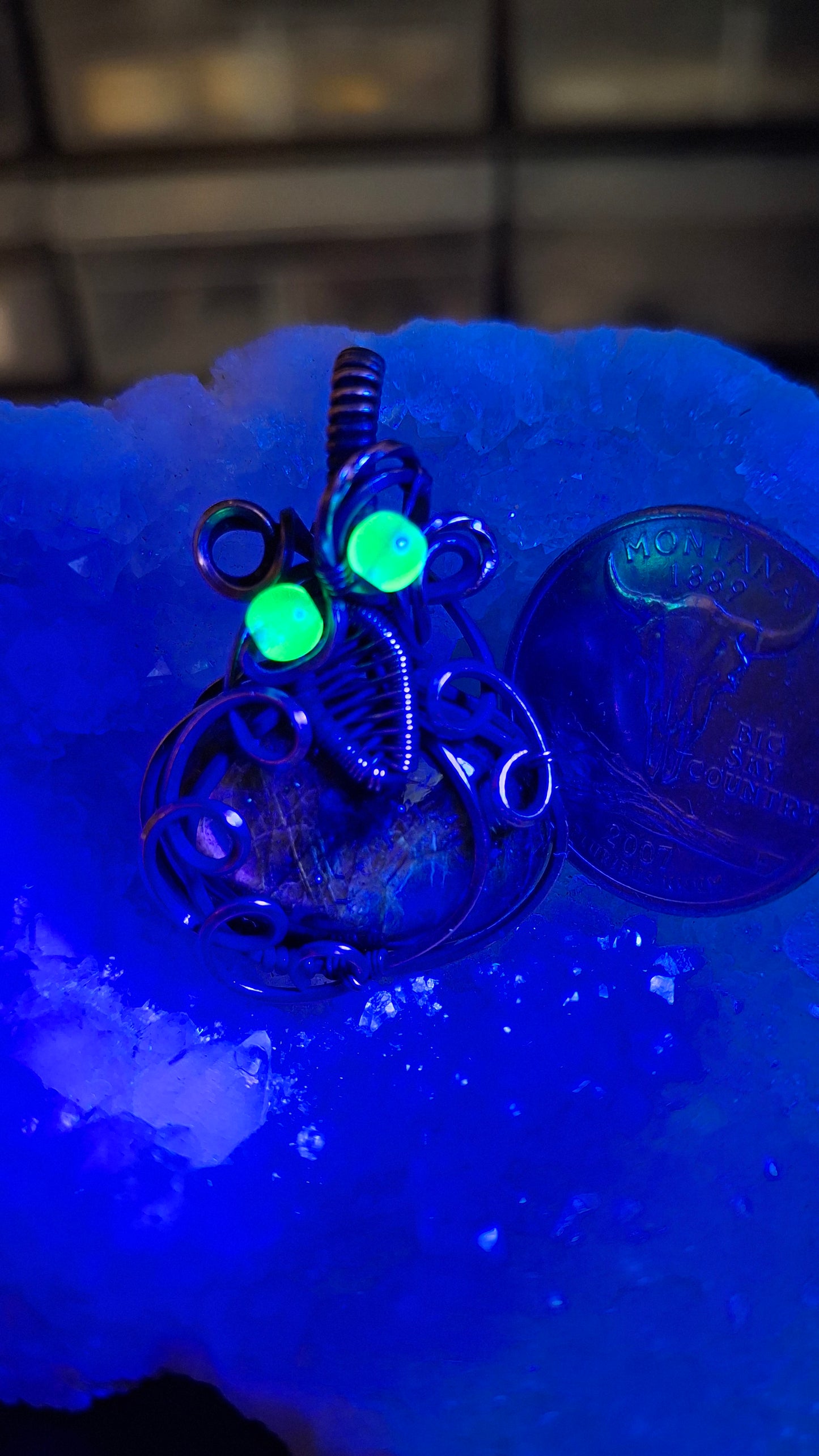 Labradorite pumpkin
