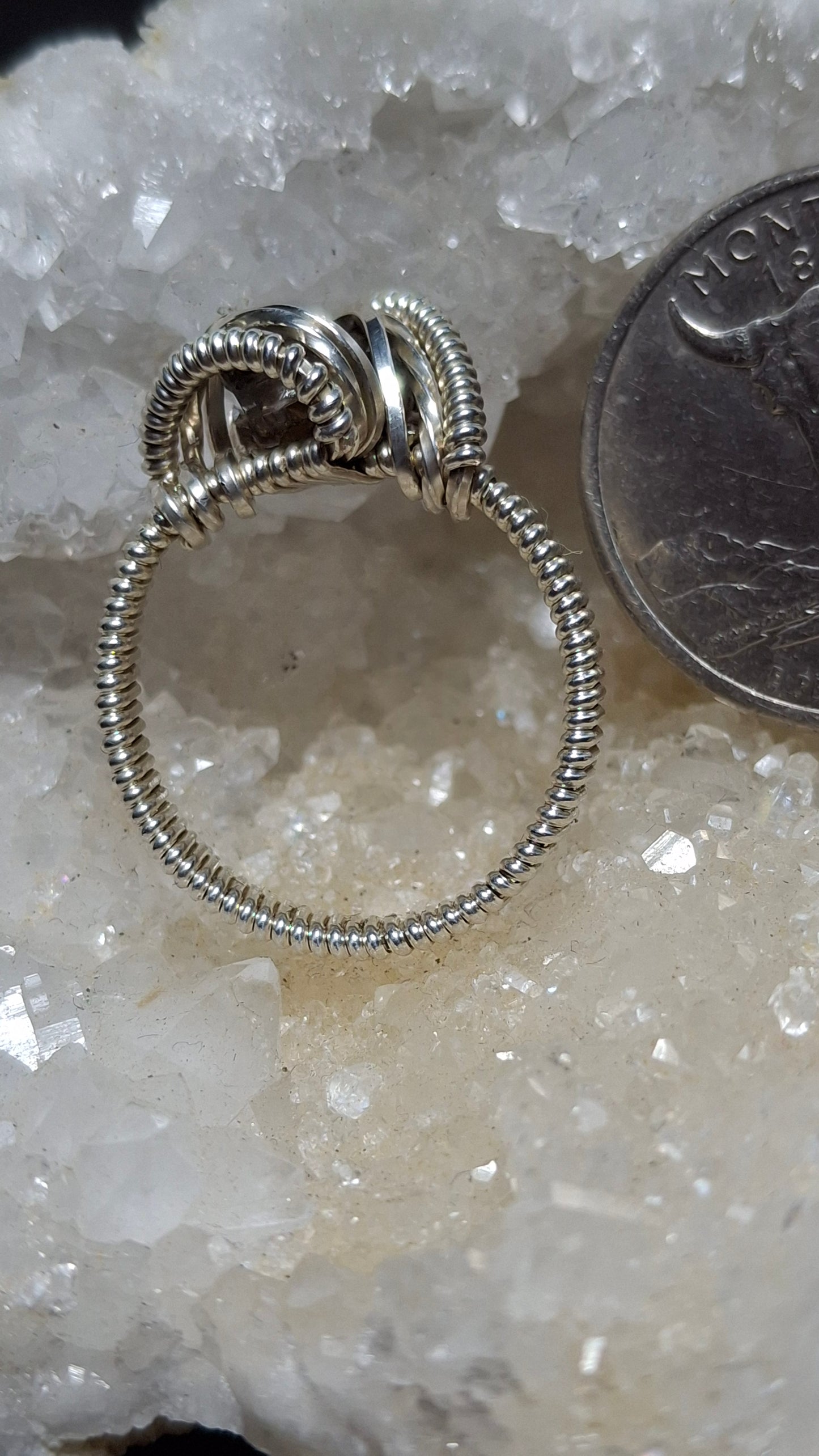 Herkimer ring SIZE 8
