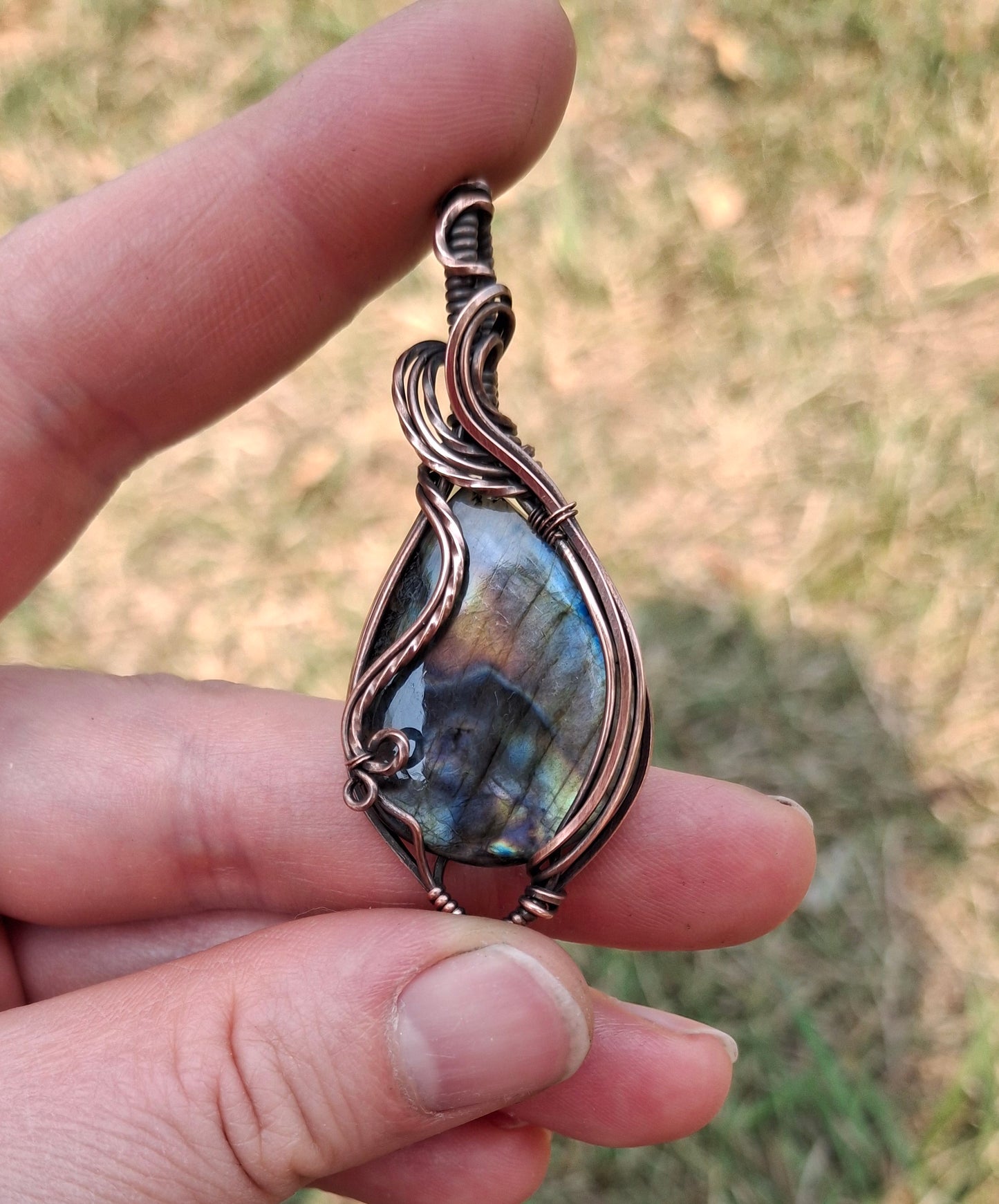 Rainbow labradorite