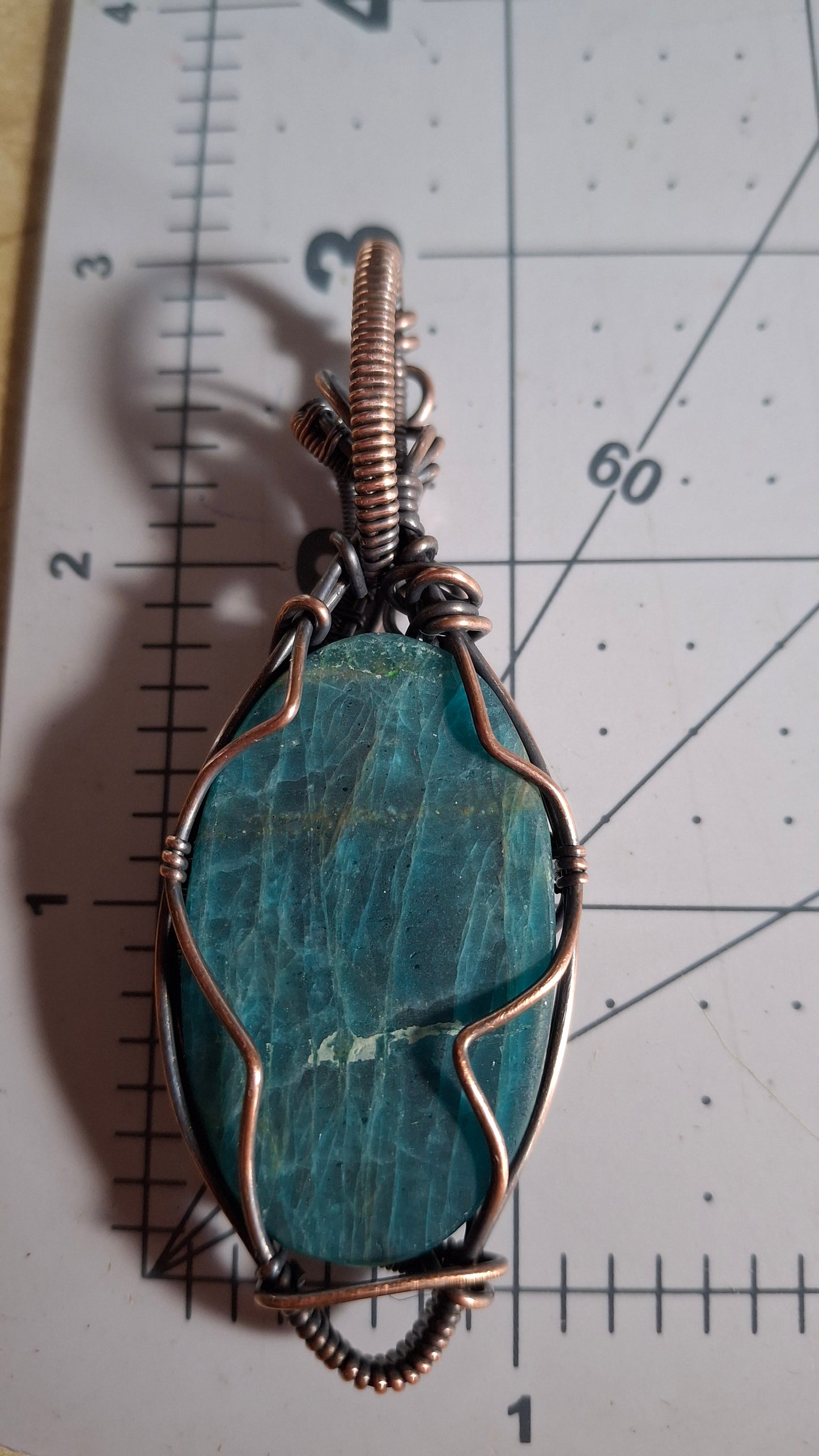 Blue apatite