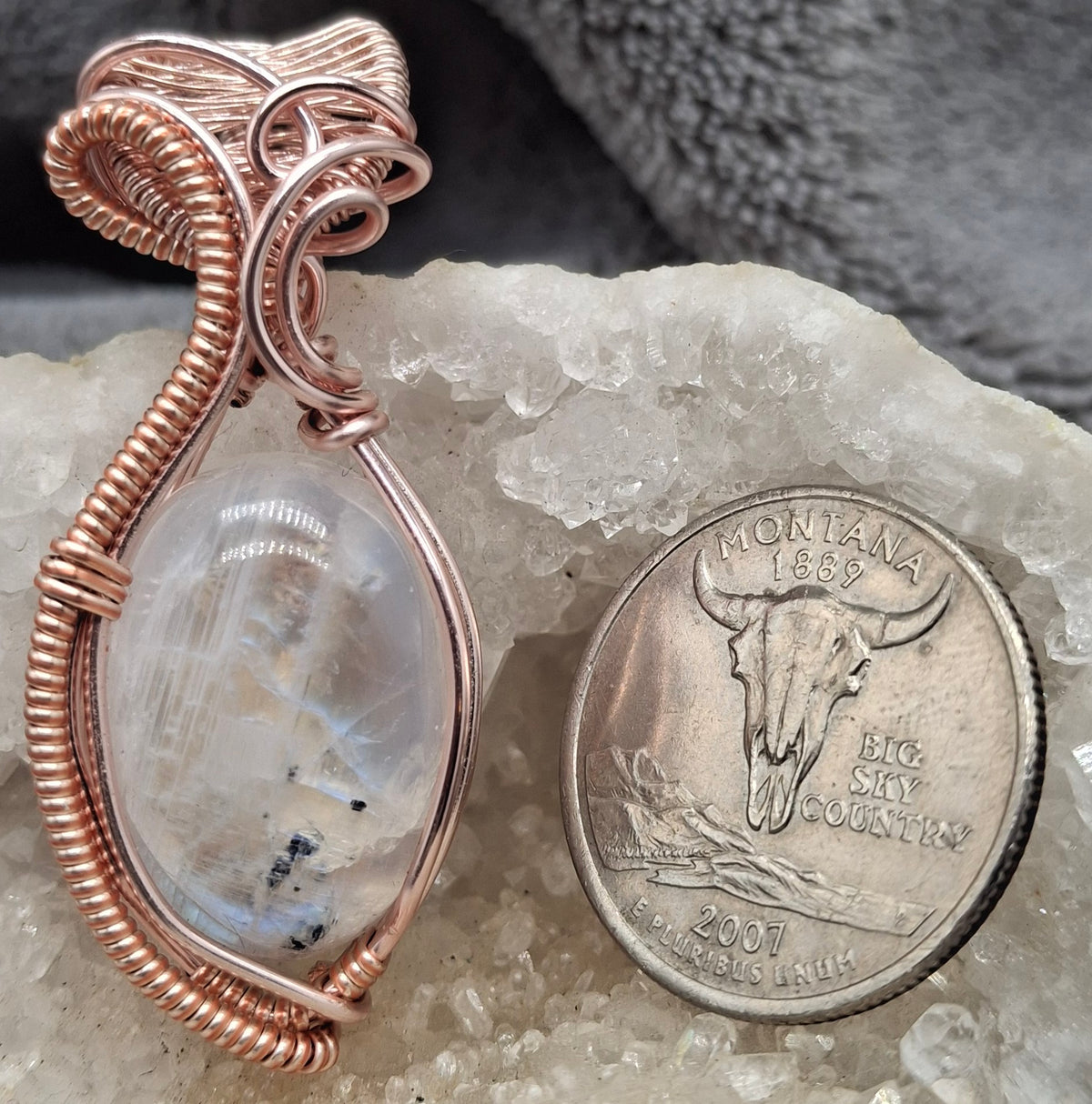 Rose Gold colored wire