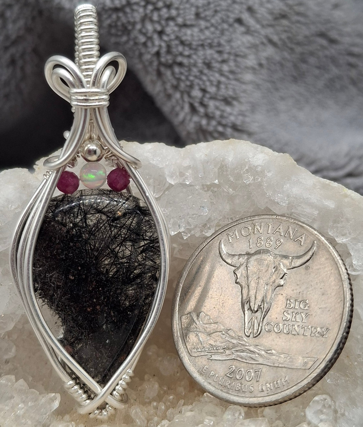 Silver filled