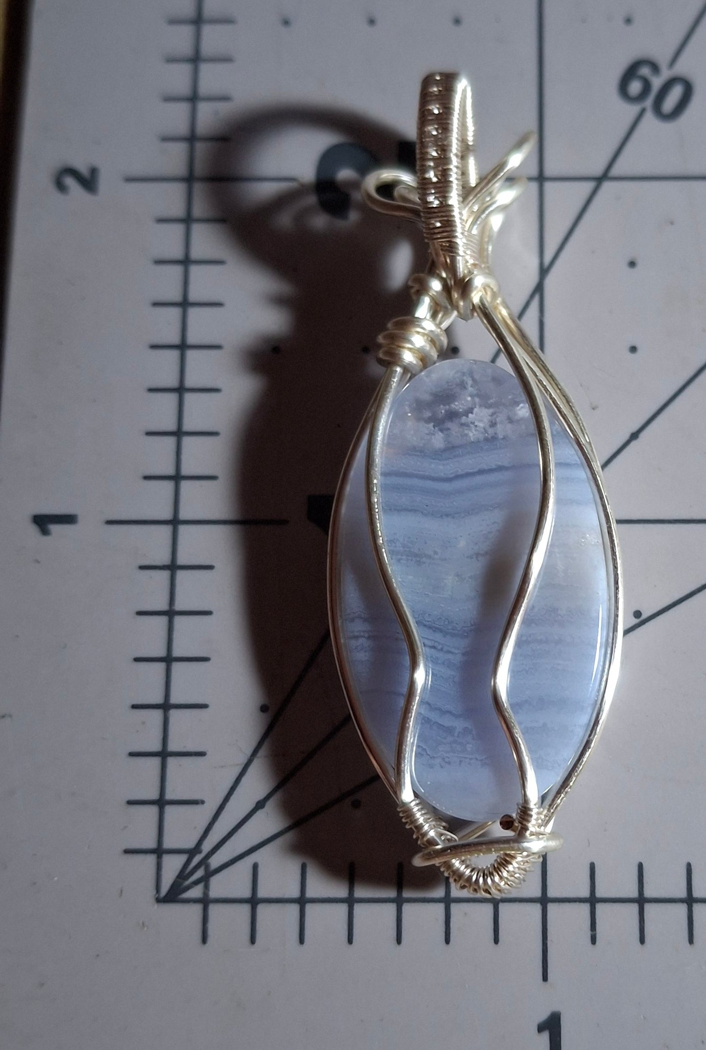 Blue lace agate