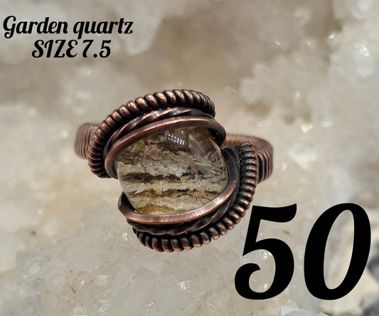 Garden quartz SIZE 7.5