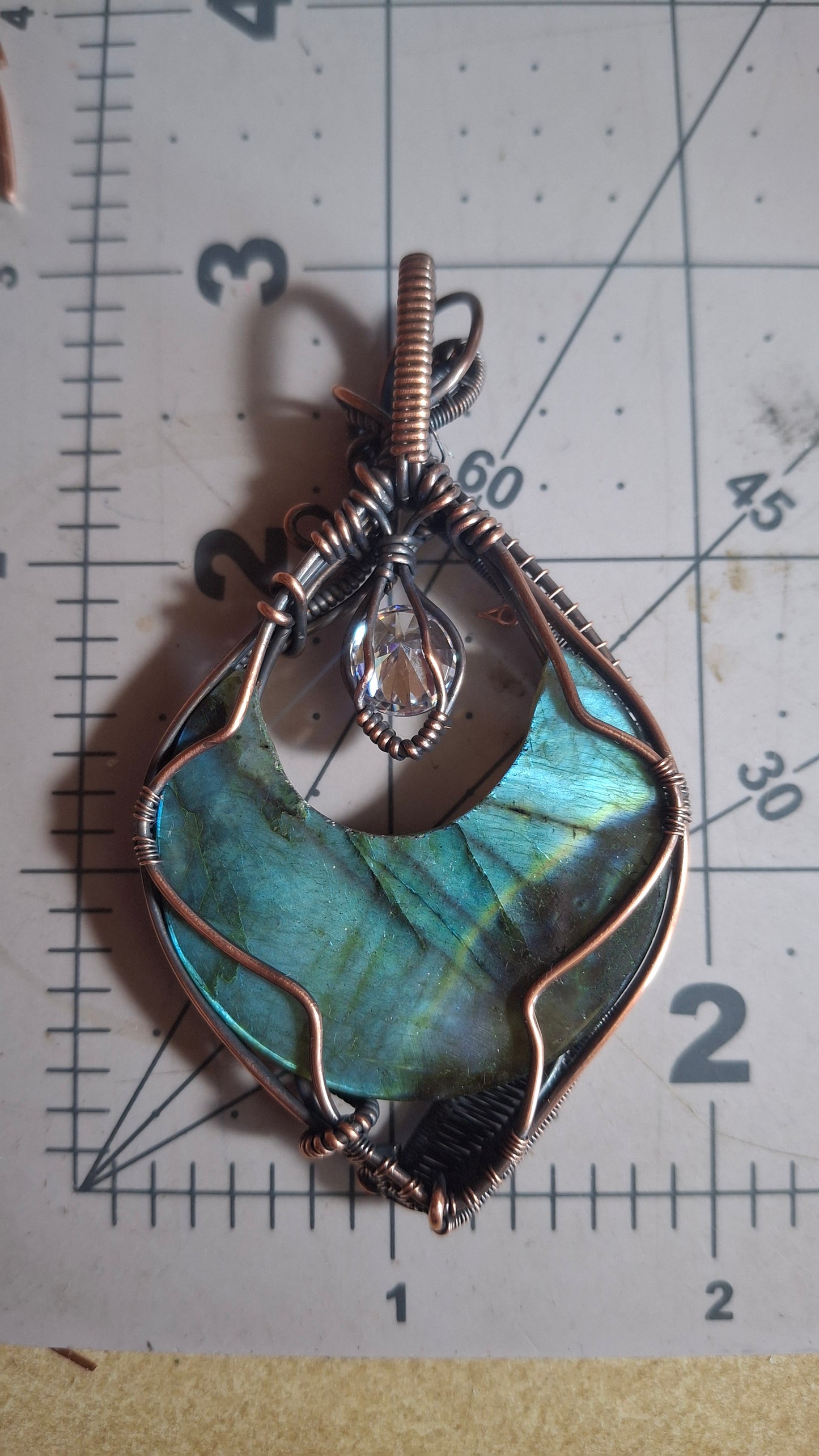 Labradorite and CZ