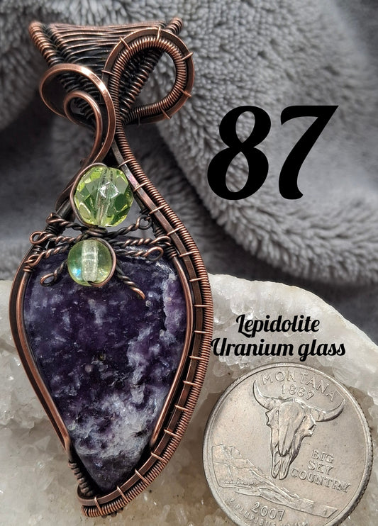 Lepidolite spider