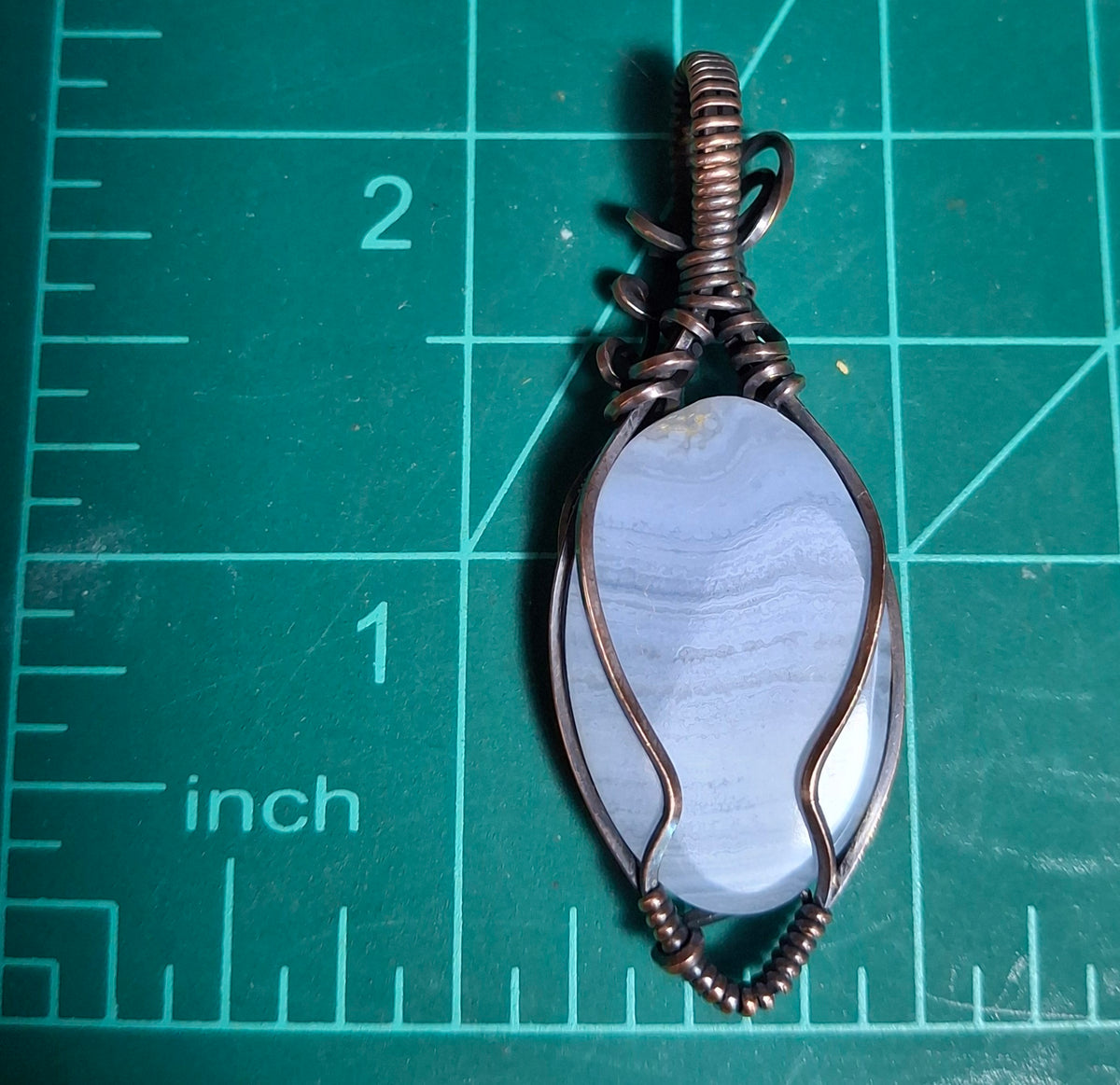 Blue lace agate