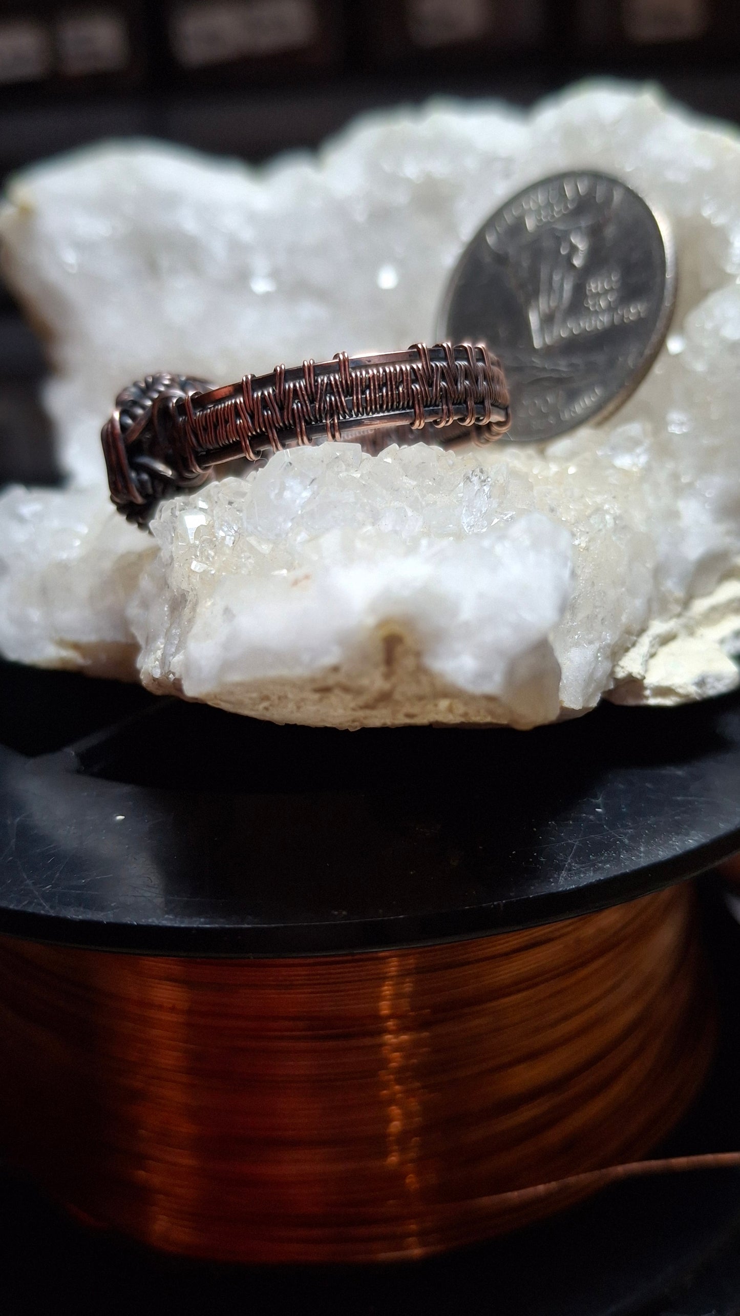 Garden quartz ring SIZE 11