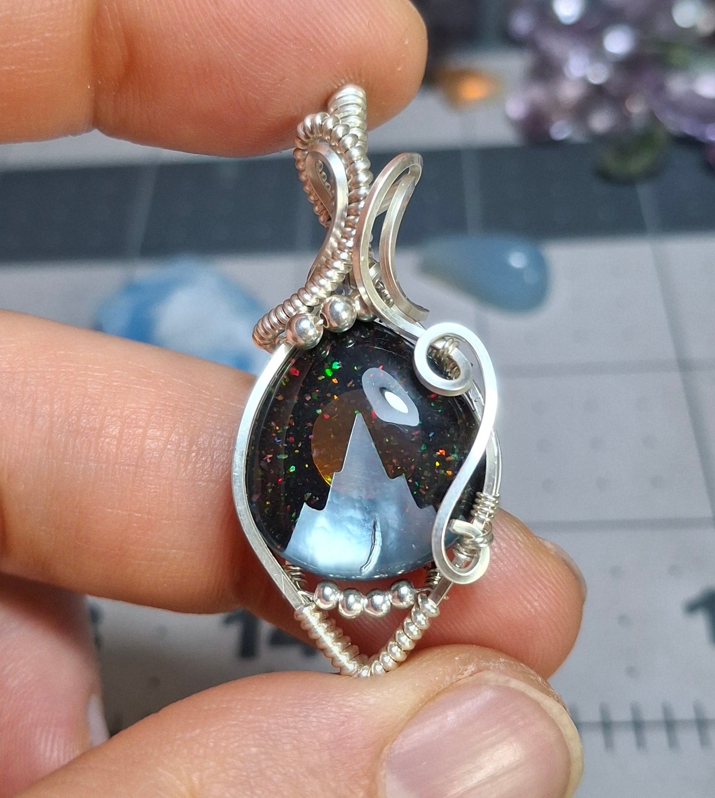 Aura opal triplet