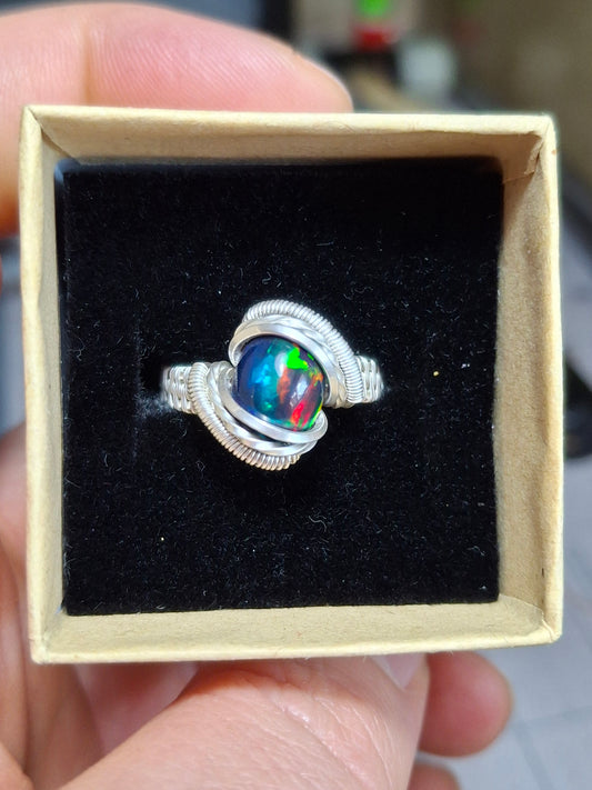 Smoked opal SIZE 7.75