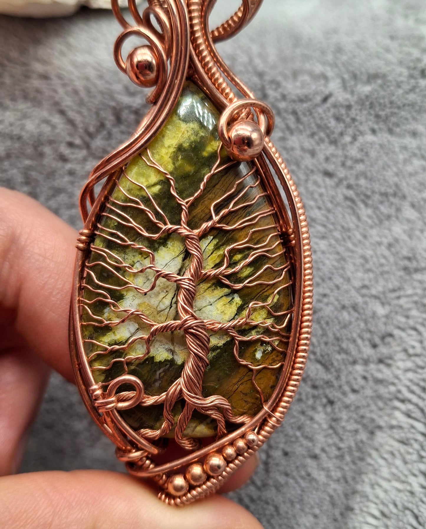 Green opal tree