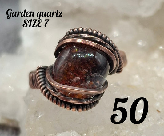 Garden quartz SIZE 7