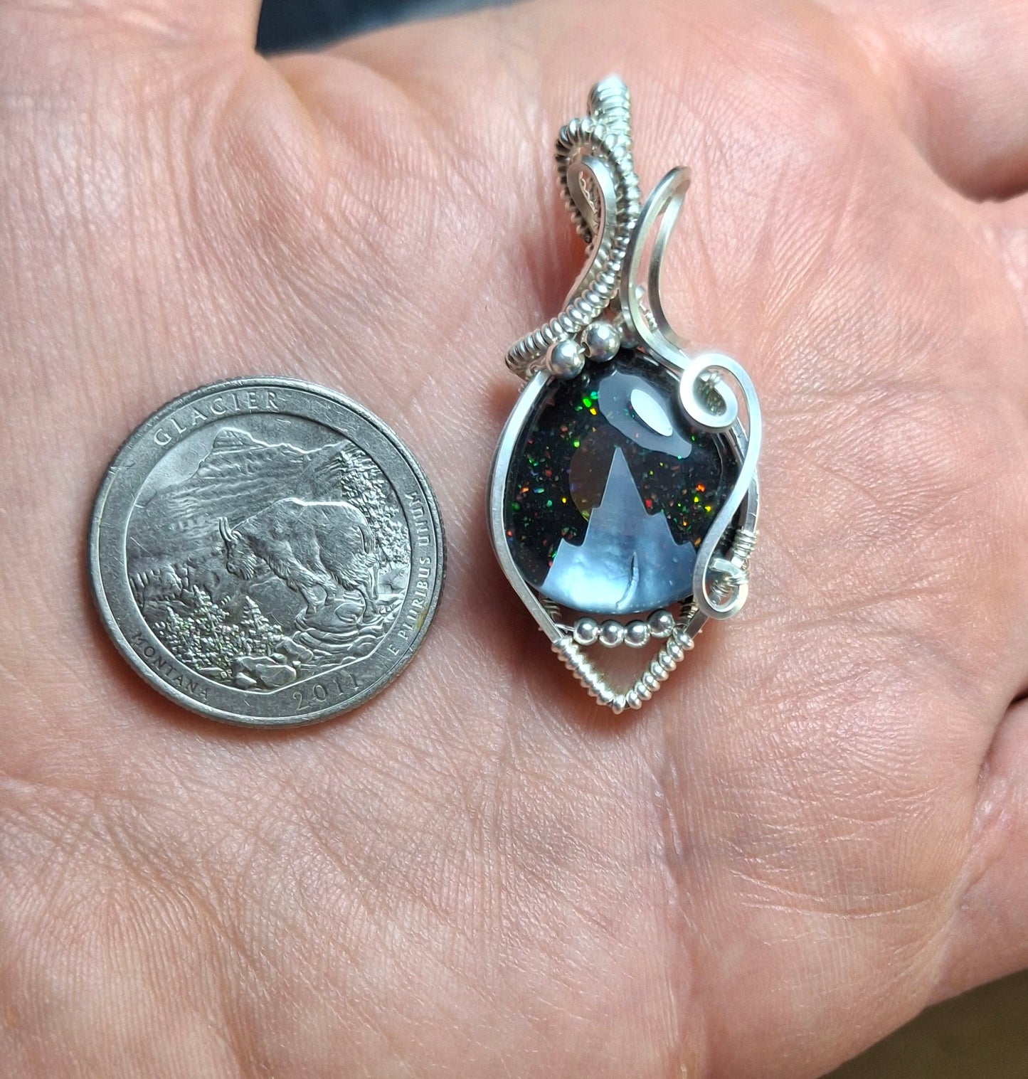 Aura opal triplet